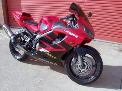 Chrániče přední vidlice, Honda CBR600F '99-'07 (ne pro RR) bílé